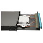 EQUIP Caja de empalme de fibra óptica 24 puertos SC-Duplex OM3 1U Negro