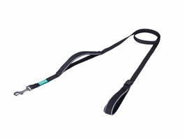 Freedog Correa Nylon Extreme Negro 20mm 180cm
