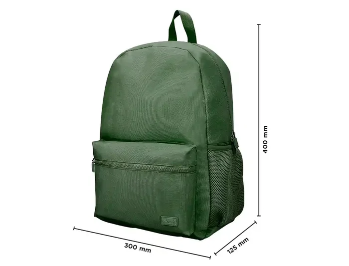 Liderpapel Mochila Core 15L Verde Militar Turquesa 400x125x300 mm Liderpapel Mochila Core 15L Verde Militar Turquesa 400x125x300 mm