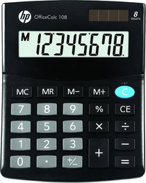 HEWLETT-PACKARD Calculadora de Sobremesa HP-OC 108/INT BX de 8 Dígitos