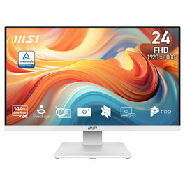 MSI Pro MP241W E14V Monitor de 23,8 pulgadas Full HD 144Hz Blanco
