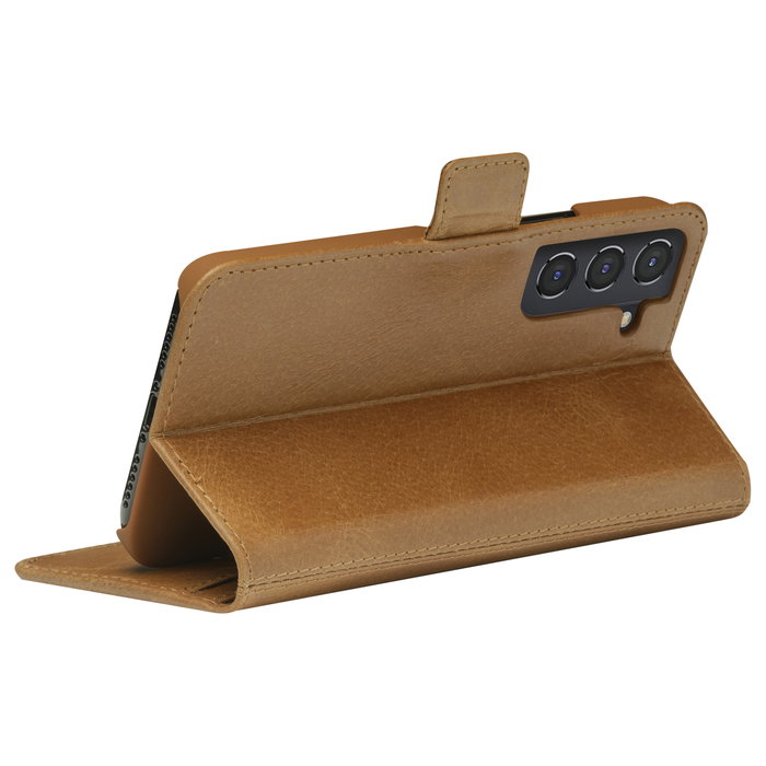 Dbramante1928 Copenhagen Slim Funda Folio para Galaxy S22 Bronceado
