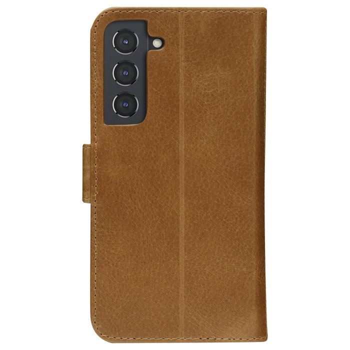 Dbramante1928 Copenhagen Slim Funda Folio para Galaxy S22 Bronceado