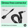 HP Adaptador de CA inteligente 65 W con conector de 4,5 mm y dongle de conversión