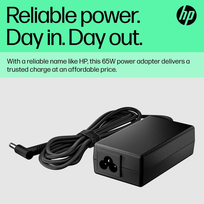 HP Adaptador de CA inteligente 65 W con conector de 4,5 mm