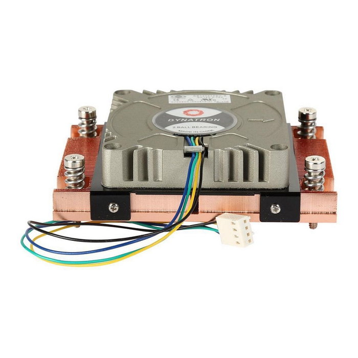 Dynatron A18 Disipador CPU para socket AM4 AMD, 1U, 95W TDP, Ventilador 70mm PWM, Cobre - Gris Dynatron A18 Disipador CPU para socket AM4 AMD, 1U, 95W TDP, Ventilador 70mm PWM, Cobre - Gris