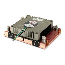 Dynatron A18 Disipador CPU para socket AM4 AMD, 1U, 95W TDP, Ventilador 70mm PWM, Cobre - Gris