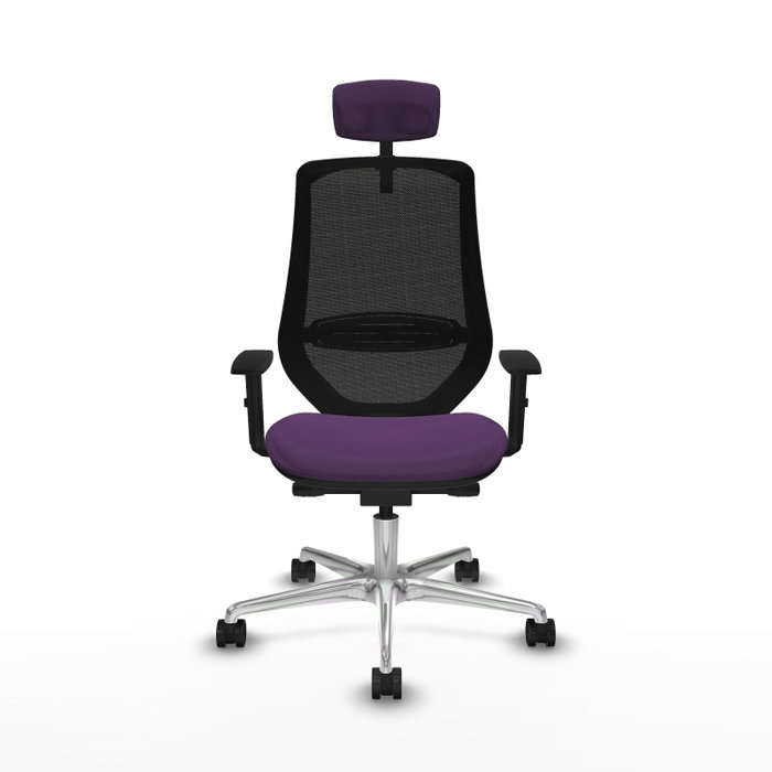 PIQUERAS Y CRESPO Silla de oficina Mardos con mecanismo Sincro/Traslack, Morado y Negro PIQUERAS Y CRESPO Silla de oficina Mardos con mecanismo Sincro/Traslack, Morado y Negro