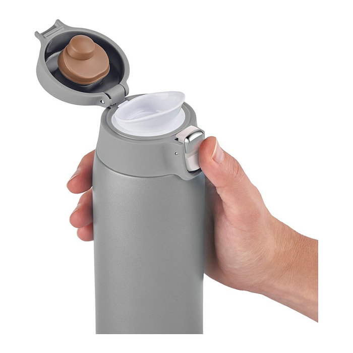 Emsa TRAVEL MUG light Thermobecher 0,4 L plata