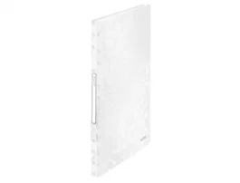 LEITZ Carpeta de fundas Leitz Wow A4 con 40 fundas, Blanco (Set de 10)