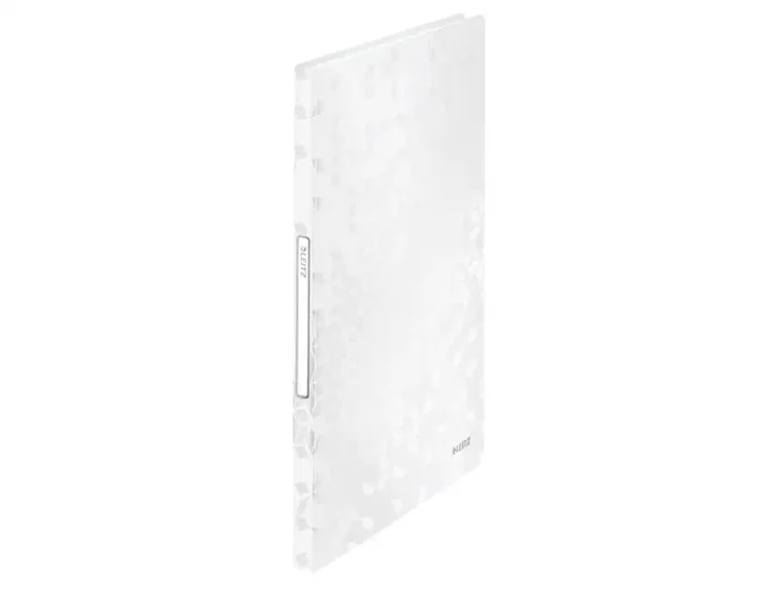 LEITZ Carpeta de fundas Leitz Wow A4 con 40 fundas, Blanco (Set de 10) LEITZ Carpeta de fundas Leitz Wow A4 con 40 fundas, Blanco (Set de 10)