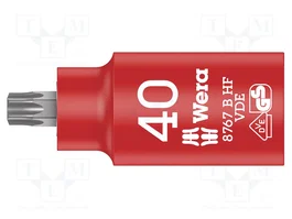 WERA Vaso Torx®-bit aislado TX40 3/8 55mm