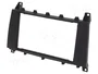 ACV Bastidor de montaje de radio 2 DIN para Mercedes C-class (W203 Facelift) 2004-2007, negro