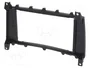 ACV Bastidor de montaje de radio 2 DIN para Mercedes C-class (W203 Facelift) 2004-2007, negro