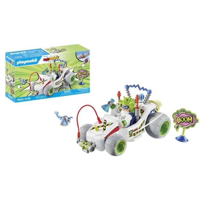 PLAYMOBIL Racing Profesor Funstars 71633 PLAYMOBIL Racing Profesor Funstars 71633