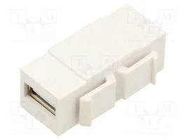 GOOBAY Conector USB 2.0 Keystone Blanco