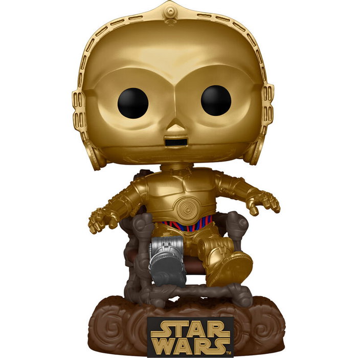 Funko Pop Star Wars: Retorno del Jedi 40th Aniversario - C-3PO en silla Funko Pop Star Wars: Retorno del Jedi 40th Aniversario - C-3PO en silla