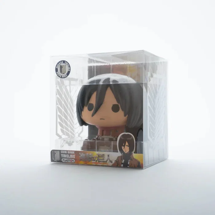 Plastoy Hucha Mikasa Chibi Attack on Titan Multicolor