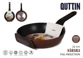 Quttin Sartén 22 cm Aluminio Forjado Mango Soft Full (6 Unidades)