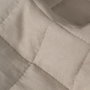 Ixia Colcha Taupe de Poliéster 240 x 260 cm