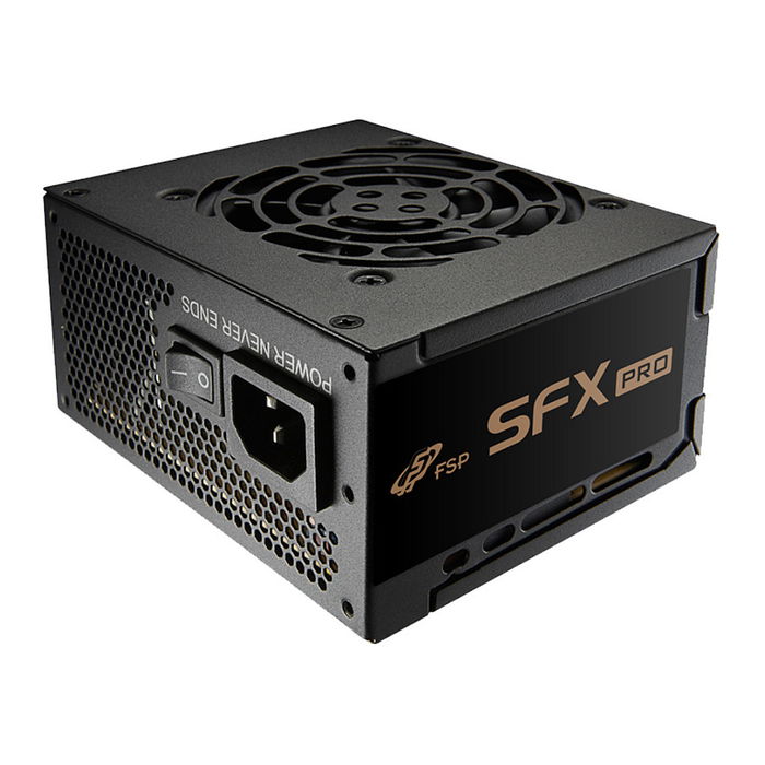 FSP SFX PRO 450 - Fuente de alimentación SFX 450W 80 Plus Bronze, Fuente PC Negro, 100-240V, Ventilador 80mm, No Modular