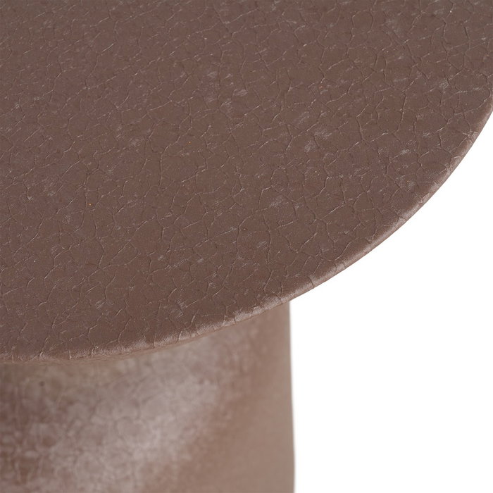 Mesita Marrón Acero 36 X 36 X 47 cm