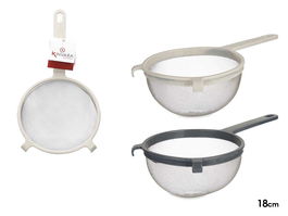 Kinvara Colador Plastico Metal 18 cm Surtido (Set de 12)