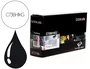 Lexmark C736H1KG Cartucho de Tóner Negro Original de Alto Rendimiento
