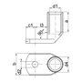 Klauke 47R12 Terminales 70 mm² M12 (25 unidades)