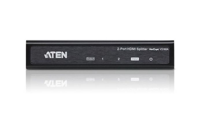 Aten VS182A Splitter HDMI 2 Puertos 10.2 Gb/s 340 MHz HDCP para Múltiples Pantallas