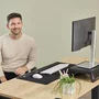 Fellowes Mini Reposamuñecas Breyta Negro