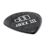 Dunlop Púas Tortex Jazz III Pitch Black 1,35 mm (pack de 12)