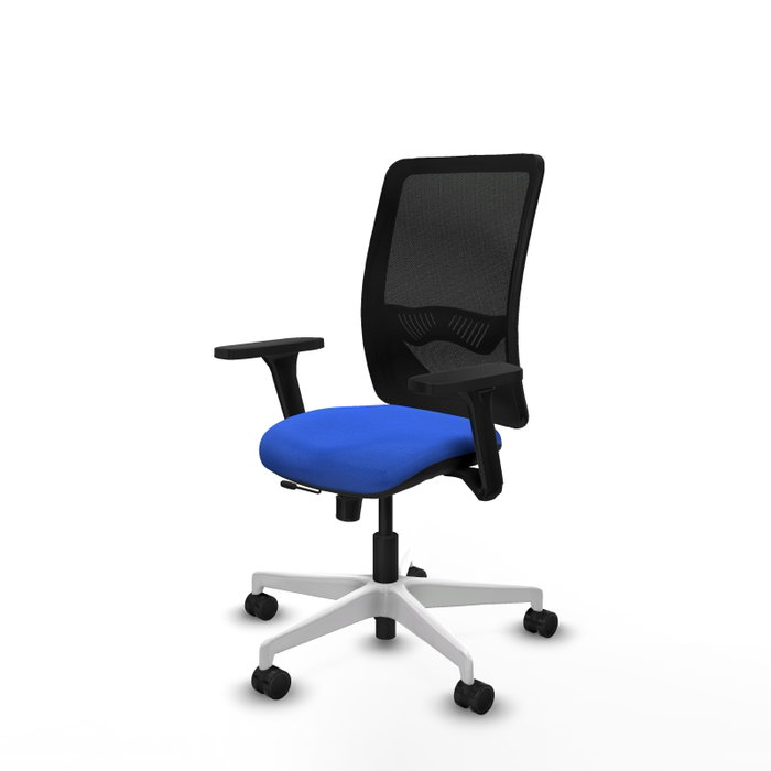 PIQUERAS Y CRESPO Silla de oficina Zulema con mecanismo Sincro/Traslack Azul y Negro PIQUERAS Y CRESPO Silla de oficina Zulema con mecanismo Sincro/Traslack Azul y Negro