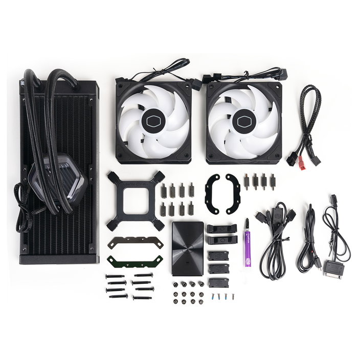 Cooler Master MasterLiquid 240 ATMOS ARGB Negro Cooler Master MasterLiquid 240 ATMOS ARGB Negro