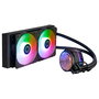 Cooler Master MasterLiquid 240 ATMOS ARGB Negro