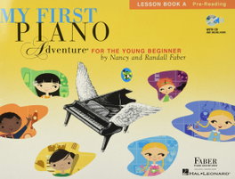 Faber Piano Adventures - MY FIRST PIANO LESSON BOOK A PRE-READING