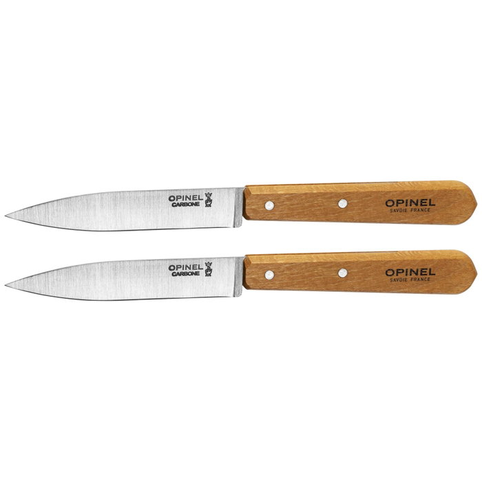 Opinel Set de cuchillos de cocina No. 102, 2 piezas, natural Opinel Set de cuchillos de cocina No. 102, 2 piezas, natural