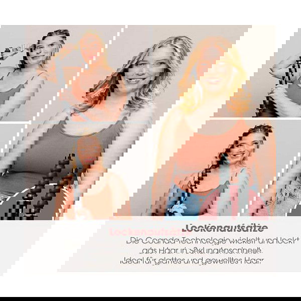 Shark HD446EU Herramienta de Peinado 5 en 1 Secador de Pelo Negro