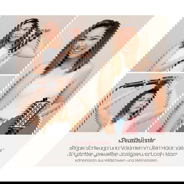 Shark HD446EU Herramienta de Peinado 5 en 1 Secador de Pelo Negro