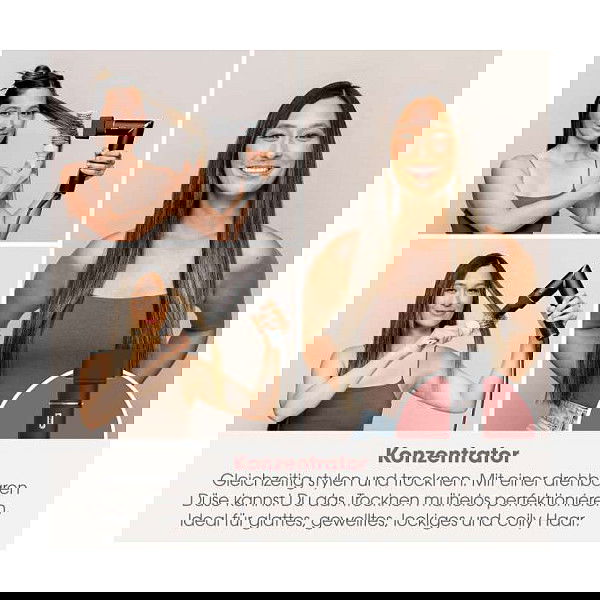 Shark HD446EU Herramienta de Peinado 5 en 1 Secador de Pelo Negro