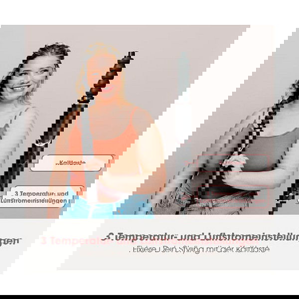 Shark HD446EU Herramienta de Peinado 5 en 1 Secador de Pelo Negro