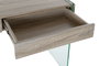 DKD Home Decor Green house 21 Consola 120x40x76 cm Cristal y MDF Natural Transparente