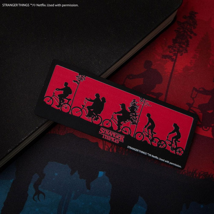 Stranger Things Marcador de Metal Silueta
