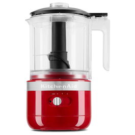 KitchenAid 5KFCB519EER Robot de cocina, 1.18 L, 3500 RPM, Rojo Empire