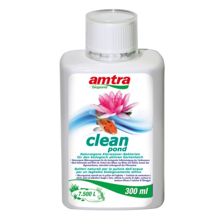 Nayeco Amtra Biopond Clean 300 mL Limpieza y Equilibrio Biológico para Estanques
