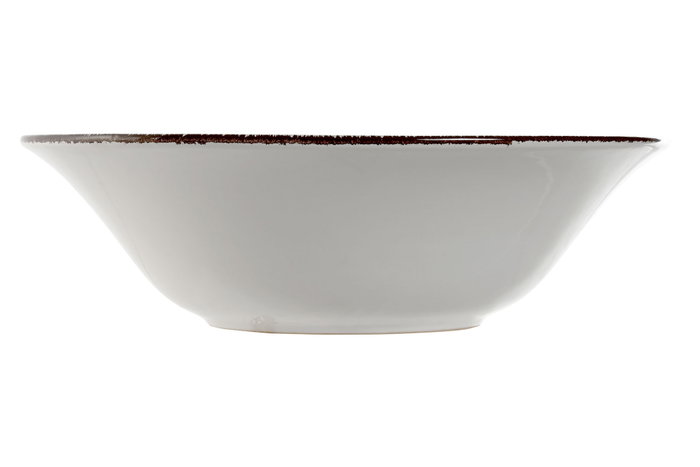 DKD Home Decor Plato de Gres Blanco con Relieve 20x20x5 cm