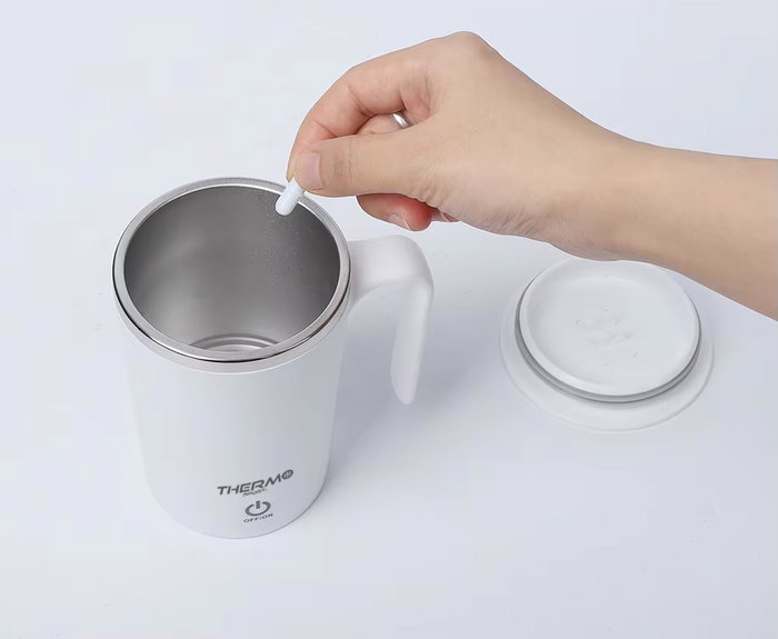 Inde Travel Mug con Mezclador 400 ml - 8x7x12.5 cm (6 Unidades)