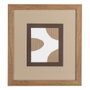 Cuadro Pintura Abstracto 4/M 44 X 50 cm (Set de 4)