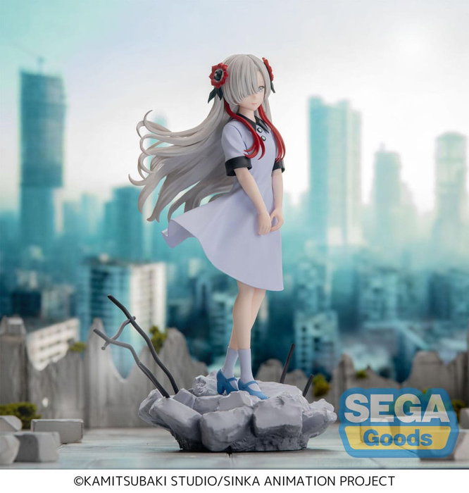 Kamitsubaki City under Construction Estatua Luminasta PVC Sekai Yorukawa 21 cm
