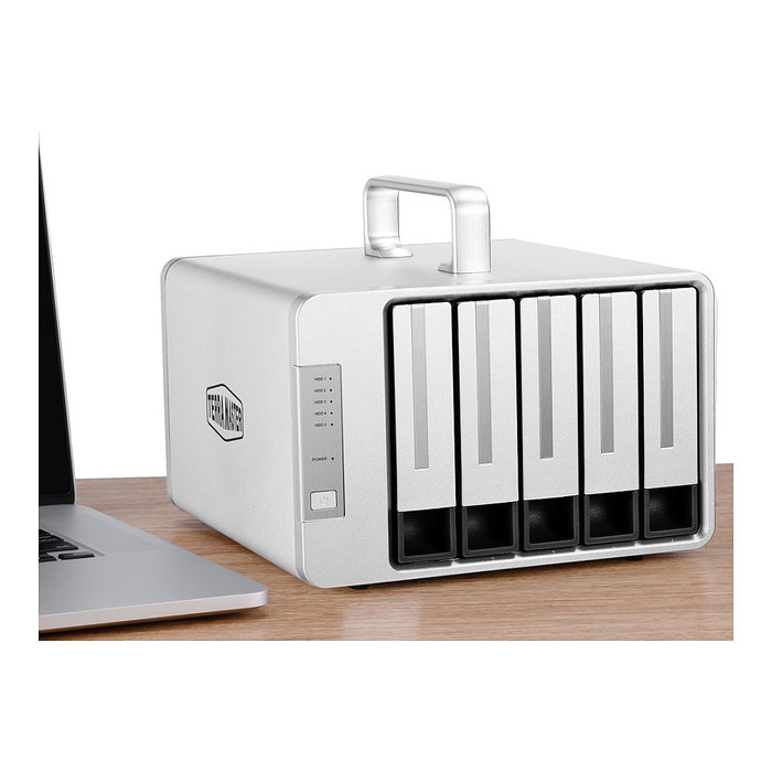 TerraMaster D5 Thunderbolt 3 Caja de Disco Externo de 5 Bahías, Sin Discos, Thunderbolt 3 TerraMaster D5 Thunderbolt 3 Caja de Disco Externo de 5 Bahías, Sin Discos, Thunderbolt 3